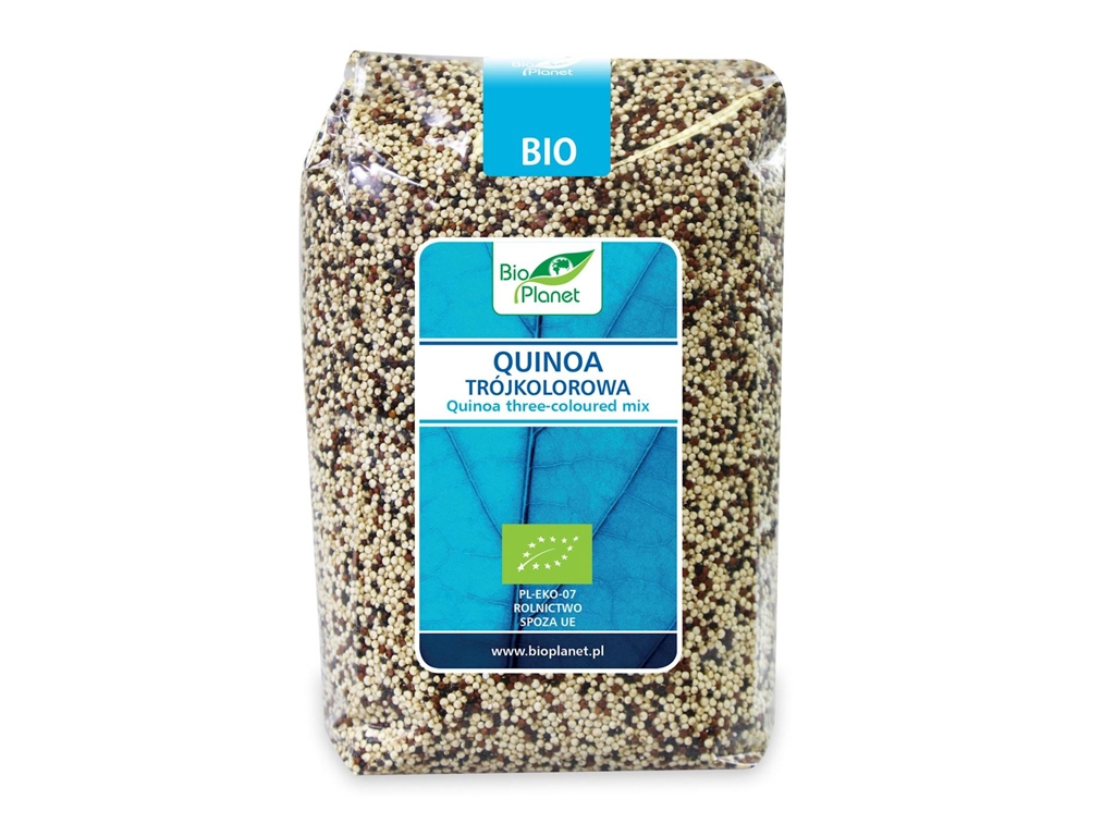 BIO Quinoa komosa trójkolorowa 1kg BIO PLANET