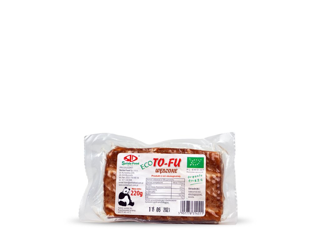 BIO Tofu wędzone 220g Solida Food