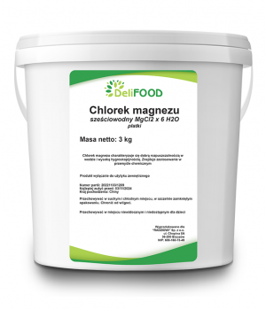 Chlorek magnezu sześciowodny 3 kg