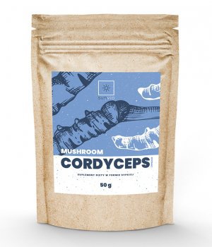 Cordyceps (maczużnik) ekstrakt 10:1 50g - SUNVIO