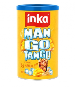 Rozpuszczalna kawa zbożowa z sokiem mango Mango Tango w puszce 120g 