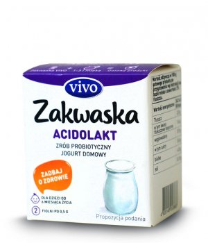 Jogurt Acidolac, żywe kultury bakterii cena, właściwości