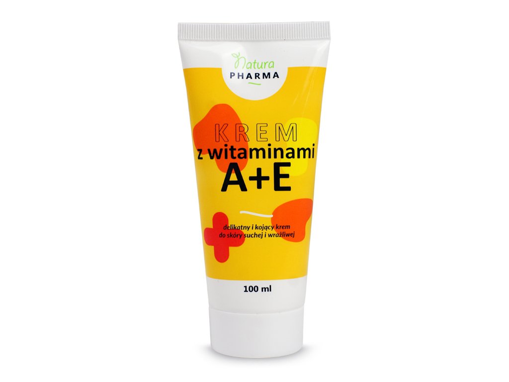 Krem z Witaminami A+E 100ml NaturoPharma Krem z Witaminami A+E 100ml NaturoPharma