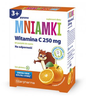 Mniamki z witaminą C 250mg 60 pastylek Starpharma
