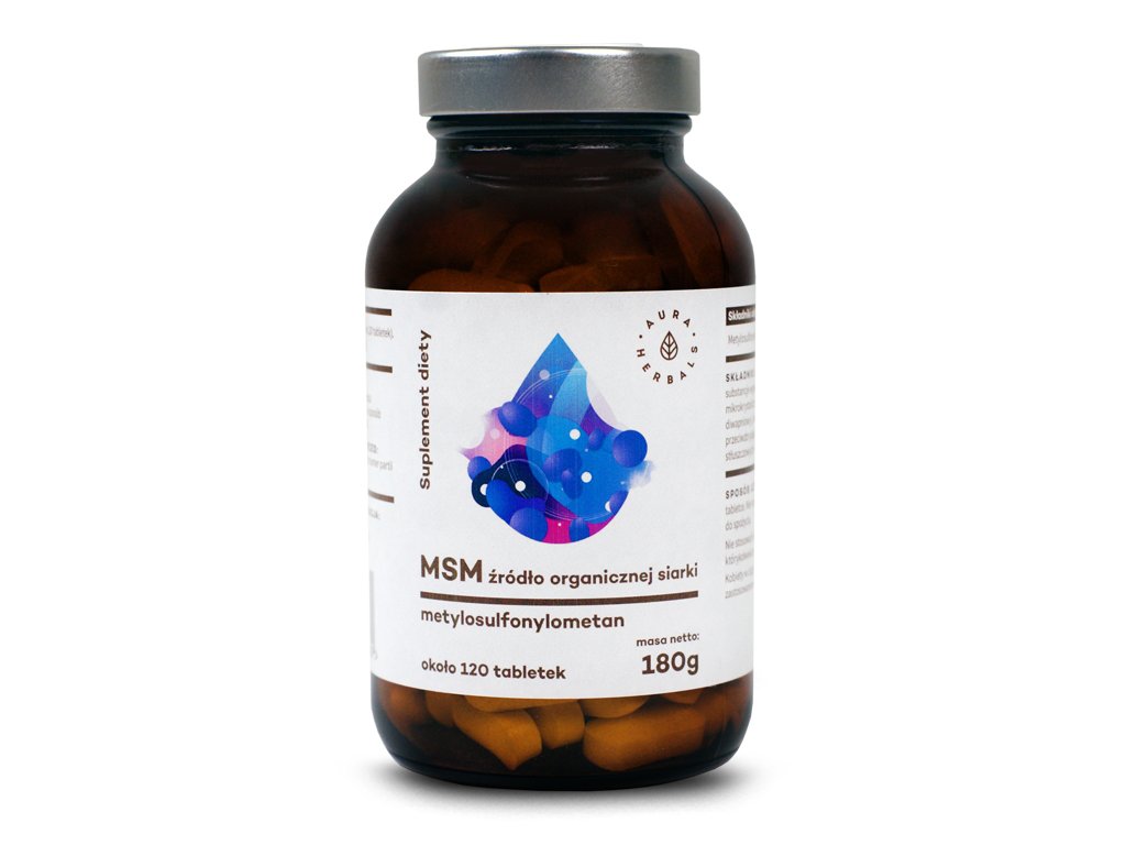 MSM 120 tab. Aura Herbals