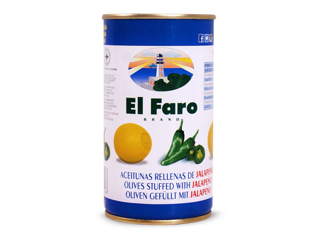 Oliwki Nadziewane Jalapeno El Faro