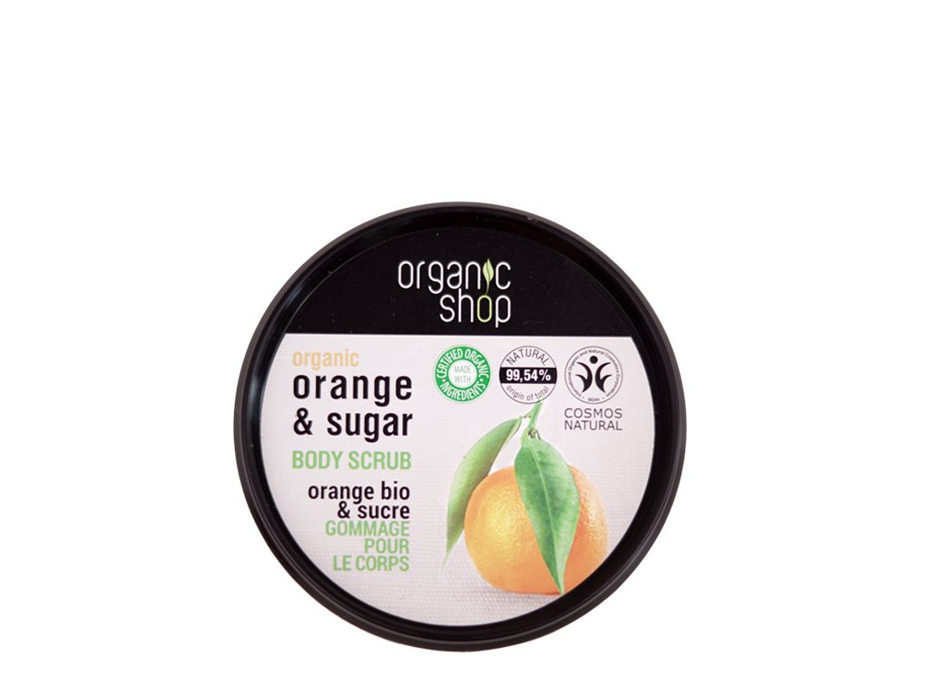 Peeling do ciała pomarańczowy 250ml OrganicShop