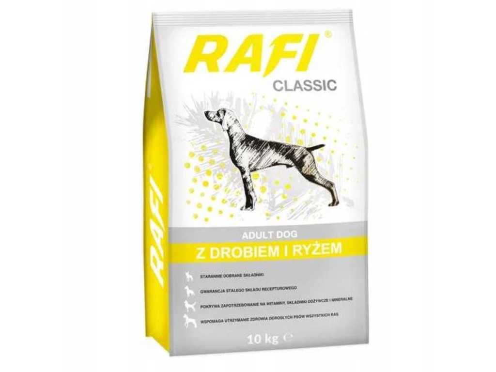 Rafi Classic Karma sucha dla psa z drob. 10kg- D.N
