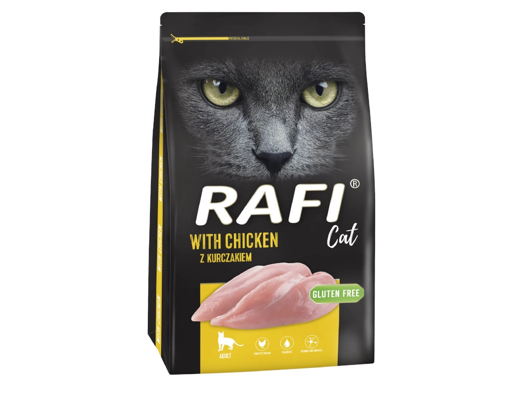 Rafi Karma sucha dla kota z kurczakiem 7 kg - D.N.