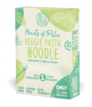 Veggie pasta noodle karton 255g DIET-FOOD