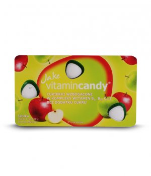 Cukierki witaminowe jabłka 18g Jake VitaminCandy