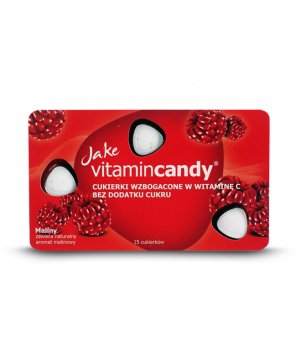 Cukierki witaminowe malina 18g Jake VitaminCandy