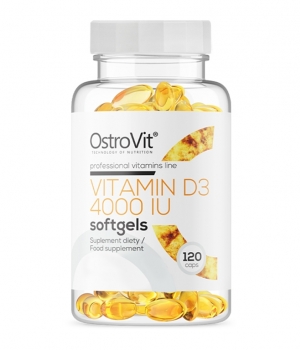 Vitamin D3 4000 IU softgels 120kaps OstroVit
