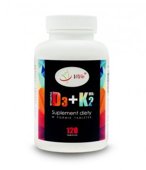 Witamina D3 K2Mk7 tabletki, właściwosci, cena, opinie