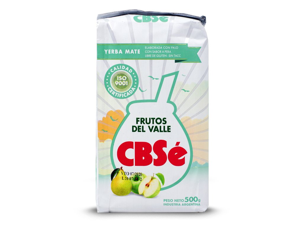 Yerba mate CBSe Frutos del Valle owoce doliny 500g