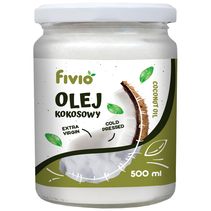 Olej kokosowy VIRGIN 500ml