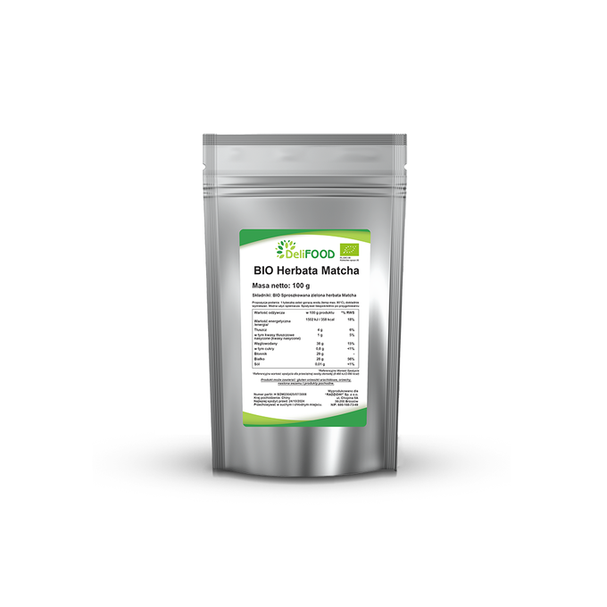 BIO Herbata Matcha proszek 100G