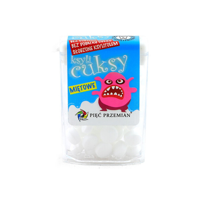 Cukierki miętowe z ksylitolem