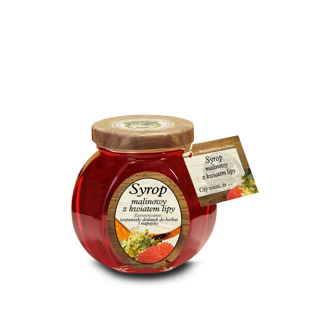 Syrop malinowy z kwiatem lipy 200 g