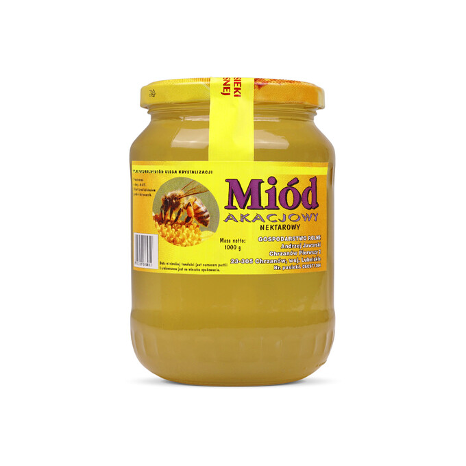 Miód akacjowy 1kg