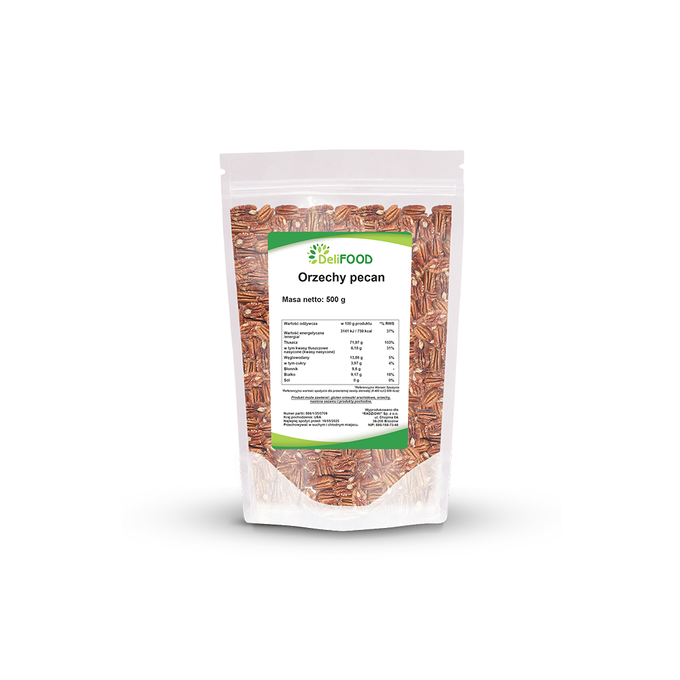 Orzechy łuskane pecan 500g
