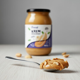Krem orzechowy (masło orzechowe) CRUNCHY 900g
