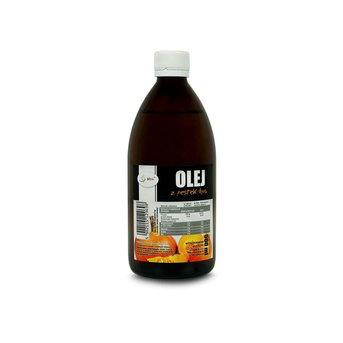 Olej z pestek dyni zimnotłoczony 500ml ViVio