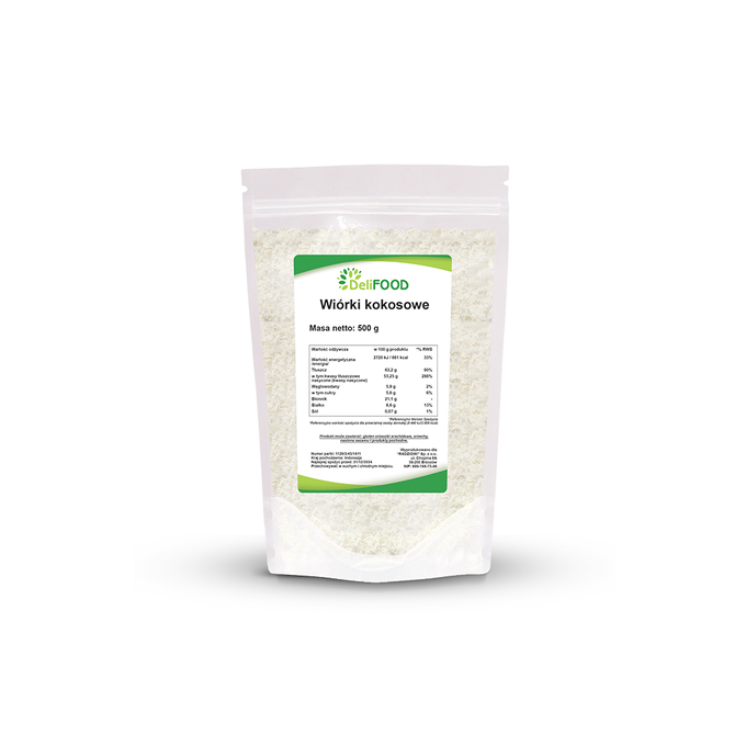 Wiórki kokosowe 500G