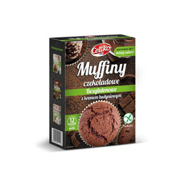 Muffiny czekoladowe z kremem budyniowym bezglutenowe 310g