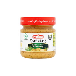 Pasztet koperkowy z cieciorką pasta kanapkowa 160g