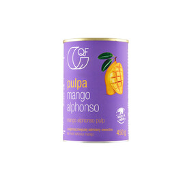 Pulpa z mango Alphonso bez dodatku cukru 450g - QF