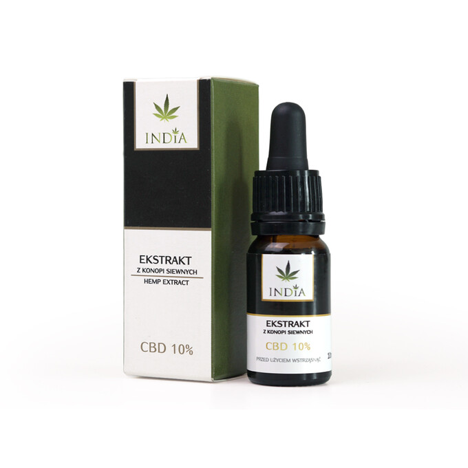 Olej z CBD 10% 10ml INDIA