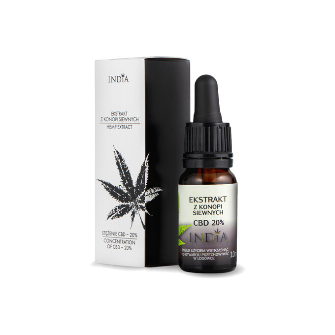 Olej z CBD 20% 10ml INDIA