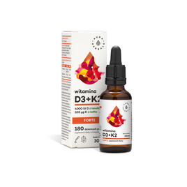 Witamina D3+K2 FORTE 4000IU Aura Herbals