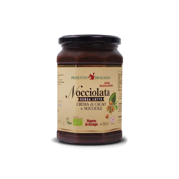 BIO Krem orzechowy bez dodatku mleka 700g Nocciolata