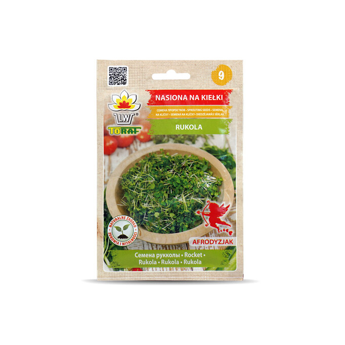 Rukola nasiona na kiełki 10g TORAF