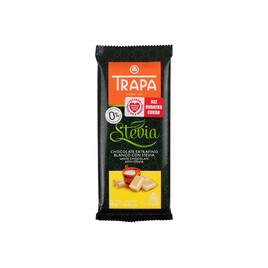 Czekolada biała ze stewią Trapa 75g