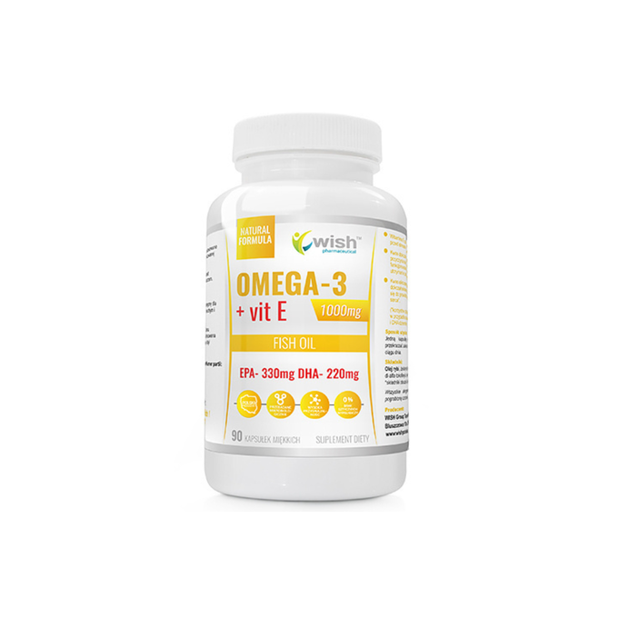 Omega 3+Vit E 330/220 90 kapsułek
