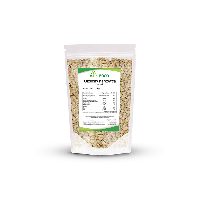 Orzechy Nerkowca połówki 1 kg