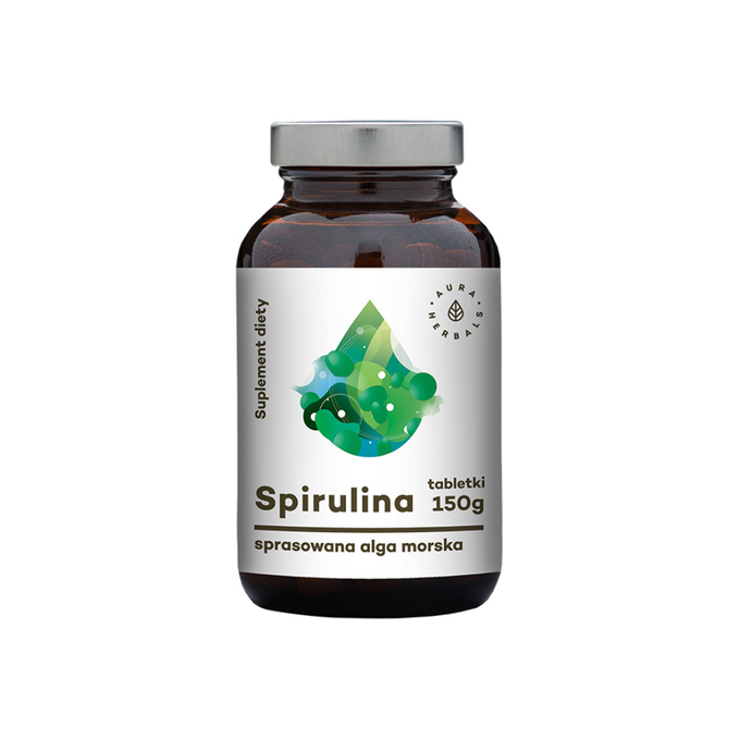 Spirulina, 150 g, tabletki 600 szt