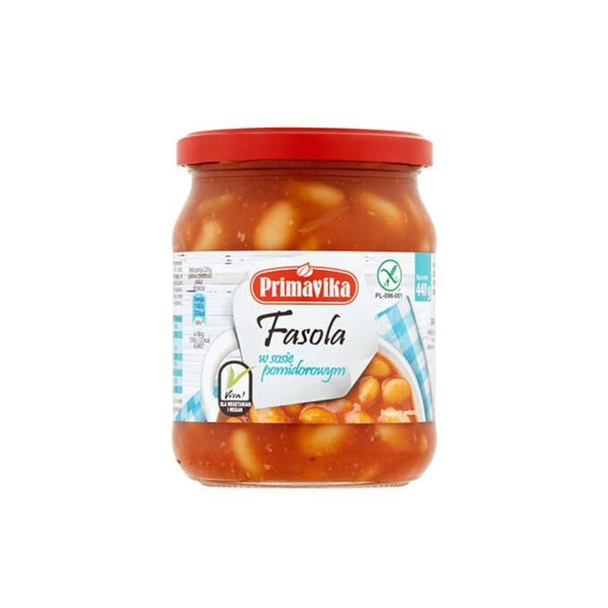 Fasola w sosie pomidorowym 440g