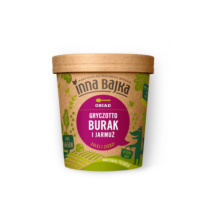Danie obiadowe GRYCZOTTO burak i jarmuż 70g
