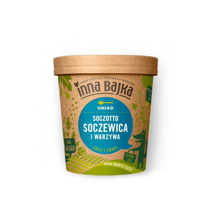 Danie obiadowe SOCZOTTO soczewica i warzywa 70g