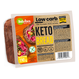 Chleb low carb keto bezglutenowy 190g