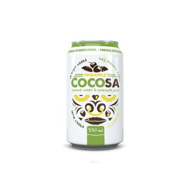 Woda kokosowa niegazowana z sokiem z ananasa NFC COCOSA 330ml