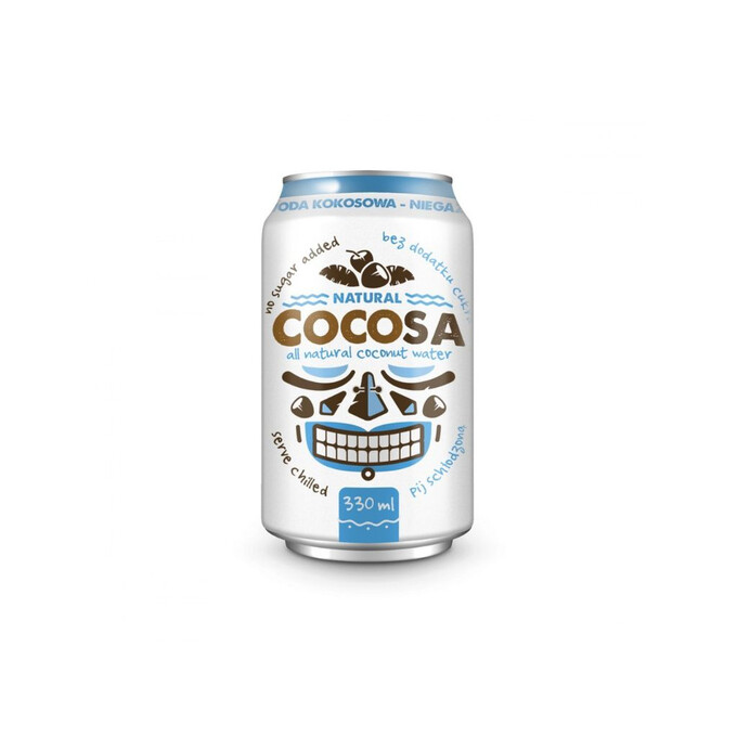 Woda kokosowa niegazowana naturalna COCOSA 330ml
