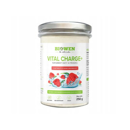 Elektrolity Vital charge+ o smaku malinowym 250g