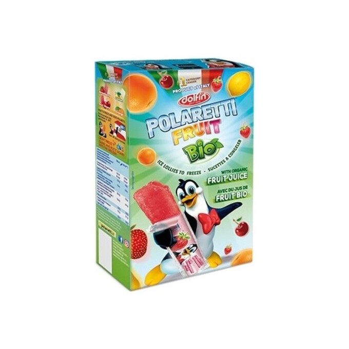 BIO lody wodne do zamrożenia dolfin (10x40ml) 400ml