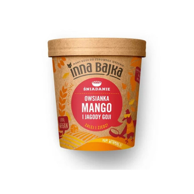 Owsianka mango i jagody goji 70g