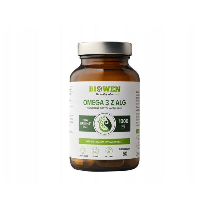 Omega 3 z alg 60 kapsułek